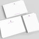 Modern Line Flat Note Card Collection Image 15 of 18